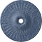 Ekena Millwork Galveston Medallion (Canopies up to 4 3/4"), 36 5/8"OD x 3 5/8"ID x 2 3/8"P, Americana Crackle CM36GLAMC - alternate 1